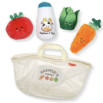 Melissa &amp; Doug Multi-Sensory Market Basket Fill &amp; Spill Toy Pretend Play Food Menus Grocery Toys $10.65 + Free S&amp;H w/ Walmart+ or on $35+