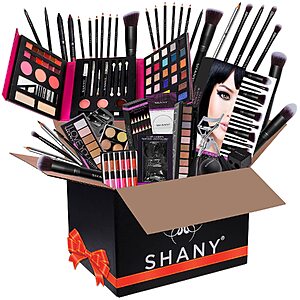 SHANY Cosmetics All-in-One Makeup Mystery Bundle Beauty Box (Makeup, Brush Sets, Eyeliner, Lip Gloss & More - Styles May Vary) $20.05 + Free Shipping w/ Prime or on $35+