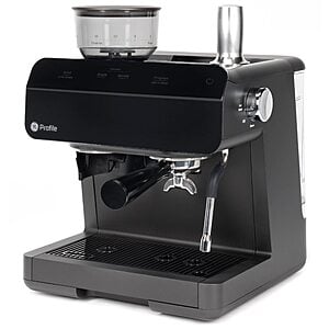 GE Semi-Automatic Espresso Machine w/ Steam Frother, 15-Bar Italian Pump, Adjustable Grind & WiFi Drink Customization (Black) $249.95 + Free Shipping