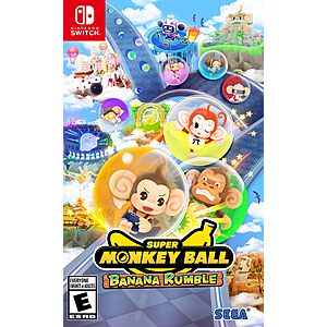 Super Monkey Ball Banana Rumble: Launch Edition (Nintendo Switch) $19.99 + Free Shipping w/ Prime or on $35+
