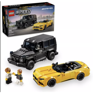808-Piece LEGO Speed Champions Mercedes-AMG G 63 & Mercedes-AMG SL 63 F1 Building Set $35.99 + Free Shipping