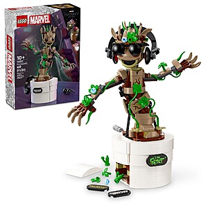 459-Piece LEGO Marvel Super Heroes: Guardians of the Galaxy Dancing Groot $35.99 + Free Shipping