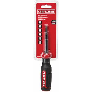 6-Piece CRAFTSMAN Bi-material Handle Multi-bit Screwdriver Set 