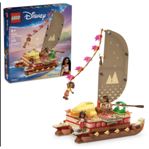 529 Piece LEGO Disney Moana's Adventure Canoe Building Toy Set $47.97 + Free Shipping