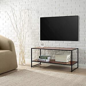 40" ZINUS TV Stand w/ Shelf (Red Mahogany) $25 + Free Shipping w/ Prime or on $35+