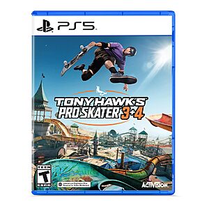 Tony Hawk's Pro Skater 3 + 4 Standard Edition (PlayStation 5) $33.17 + Free Shipping w/ Prime or on $35+