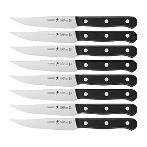 8-Pack HENCKELS Stainless Steel Steak Knife $44.99, 8-Drawer Ojaswi Fabric Dresser Storage Chest (Black) $72.99 & More + Free Shipping on $35+