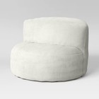 Open Box: Room Essentials Memory Foam Filled Bean Bag Chair (Cream) $34.85 + Free Shipping