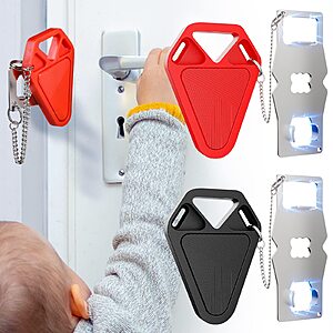 2-Pack Portable Safety Door Locks $8.99 + Free Shipping w/ Prime or on $35+