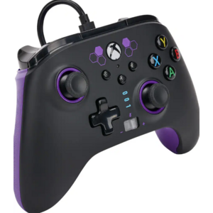 PowerA Xbox Series X|S Enhanced Wired Controller (Purple Hex) $12.99 + Free Shipping