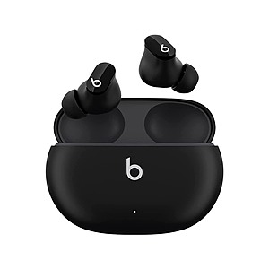 Grade A Refurbished: Beats Studio Buds Active Noise Cancelling Wireless Earbuds (Black or White) $59.99 + Free Shipping w/ Prime