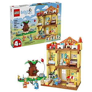 382-Piece LEGO Bluey's Family House Building Set $48.99 + Free Shipping