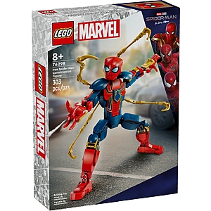 303-Piece LEGO Marvel Iron Spider-Man Construction Figure Marvel Toy $20.99 + Free Pickup at Macys or Free Shipping on $39+