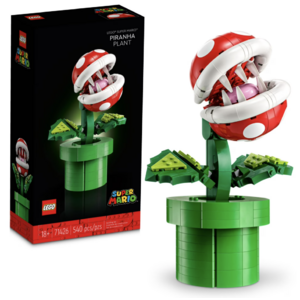 540-Piece LEGO Super Mario Piranha Plant Building Kit  $35.99 + Free Shipping