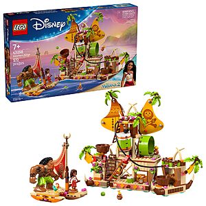 572-Piece LEGO Disney: Moana 2 Kakamora Barge Building Set $79.95 + Free Shipping