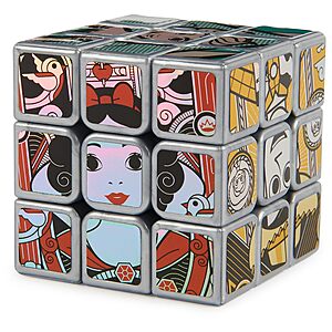 3 x 3 Disney 100th Anniversary Metallic Platinum Rubik’s Cube $5 + Free Shipping w/ Prime or on $35