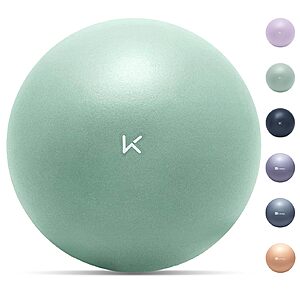 10" KEEP Pilates Anti-Burst Small Exercise Ball w/ Pump (Pale Green) $6.98 + Free Shipping w/ Prime or on $35