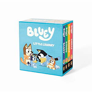 Bluey: Little Library 4-Book Box Set (Hardcover) $6 + Free S&H w/ Walmart+ or on $35+