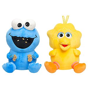 8" Super7 Sesame Street Plush Toys: Big Bird $8, Cookie Monster $12.97 & More + Free Shipping w/ Prime or on $35+