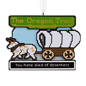 3" Hallmark The Oregon Trail Christmas Ornament $5.99 + Free Shipping w/ Prime or on $35+