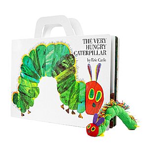 The Very Hungry Caterpillar Giant Board Book & Plush Package $12.14 + Free Shipping w/ Prime or on $35+