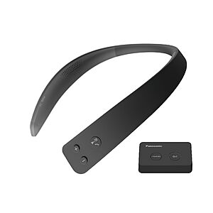 Panasonic SC-WN10 Wireless Bluetooth Neck Speaker w/ Built-in Microphone $24.65 + Free Shipping w/ Prime or on $35+