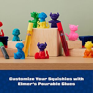 12-Piece Elmer’s Squishies Mix & Match DIY Craft Kit (Makes 2 Characters) $6.50 + Free Shipping w/ Prime or on $35+
