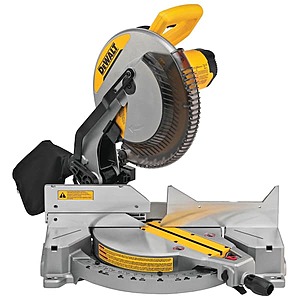 12" DeWalt 15-Amp Single Bevel Compound Miter Saw $198 + Free Shipping