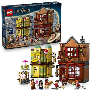 795-Piece LEGO Harry Potter Quality Quidditch Supplies & Ice Cream Parlour Building Set $87.17 + Free Shipping