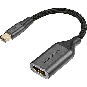 Insignia Mini DisplayPort to HDMI Adapter $6.49 + Free Shipping