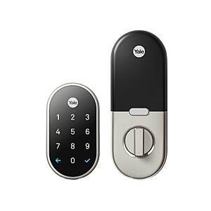 Google Nest x Yale Keyless Entry Smart Deadbolt Lock (Satin Nickel) $193.97 + Free Shipping w/ Prime or on $35+