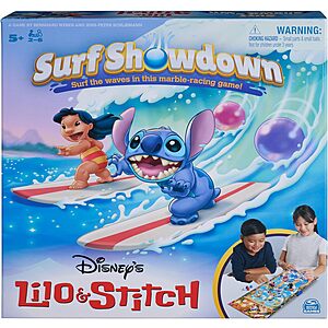 Spin Master Games: Disney&rsquo;s Lilo & Stitch Surf Showdown Marble Game $4.79 + Free Shipping w/ Target 360, Circle Card, or on $35+