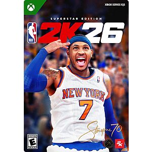 NBA 2K26 Superstar Edition (XBOX Series X|S Digital)