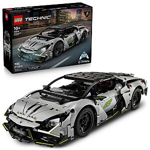 1135-Pc LEGO Technic Lamborghini Revuelto Super Sports Car Toy w/ Remote Control $167 + Free S&H