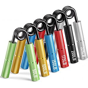 6-pk FitBeast Grip Strength Trainer Set (50-lb - 225-lb)