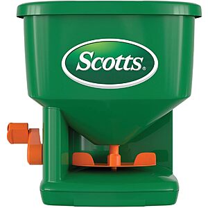 Scotts Whirl Hand-Powered Handheld Grass Seed Spreader (up to 1500 sq. ft.)