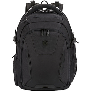 SwissGear The Travel Tech Elite USB ScanSmart Laptop Backpack (up to 16", Black) $55 + Free S&H
