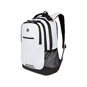 18" SWISSGEAR Cecil Backpack w/ 16" Laptop Pocket (White) $35 + Free S&H w/ Prime