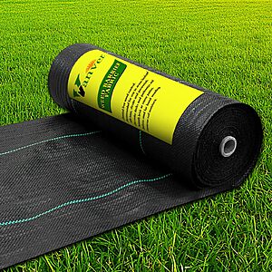 2.8' x 50' Vanver Heavy-Duty Woven Landscape Weed Barrier Fabric