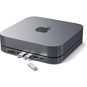 Satechi 6-in-1 USB-C Aluminum Stand & Hub for Mac mini M1 / M2 $30 + Free S&H w/ Prime