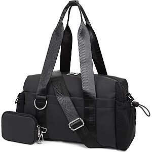 ERTUNA Everyday Mini Gym Bag w/ Shoulder Strap & Coin Wallet (2 Colors)