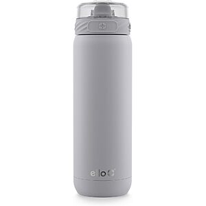 22-oz Ello Cooper Stainless Steel Insulated Water Bottle w/ Straw & Handle (Gray)