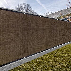 6' x 20' Sunny Guard Heavy Duty HDPE Privacy Fence Screen