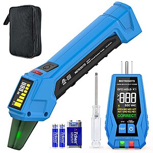 INSTRODUTS CBF01 Circuit Breaker Finder & GFCI Outlet Tester $23 + Free S&H
