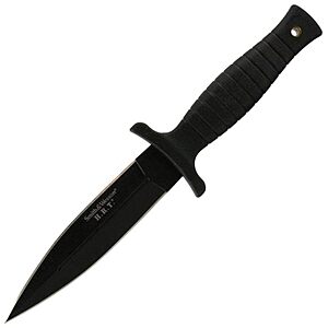 Prime Members: 9" Smith & Wesson H.R.T. High Carbon Dual Edge Fixed Blade $15.25 + Free S&H