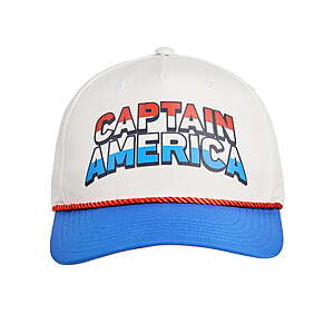 Marvel Captain America Adjustable Snapback Hat