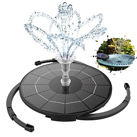 50% Off AISITIN Solar Bird Bath Pump