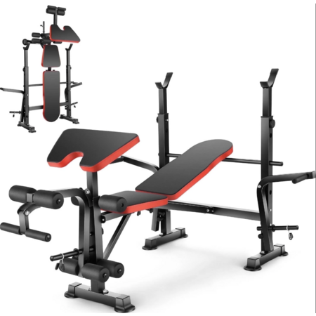 56% Off VIBESPARK Weight Bench Set