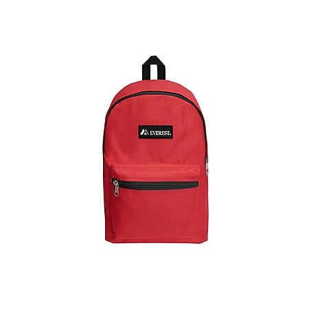 Everest Classic Backpack (Red) $4.37 + Free Shipping w/ Prime or on $35+
