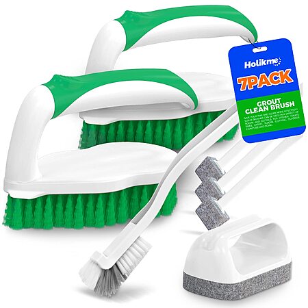 7-Pack Holikme Deep Cleaning Brush Set (Green) $7.95 + Free Shipping w/ Prime or on $35+